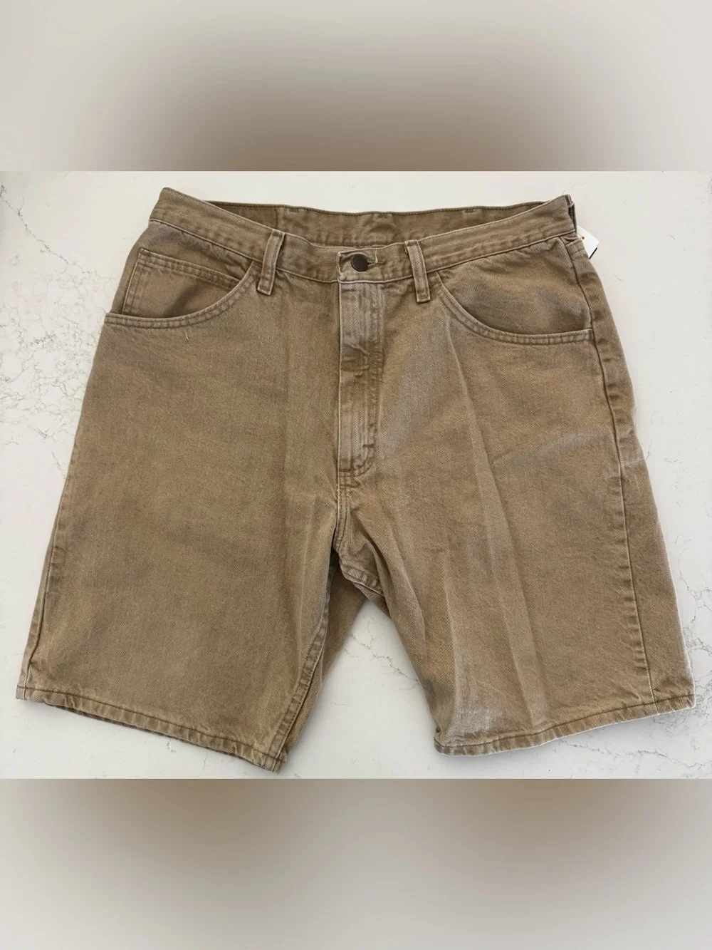 Mens Wrangler Brown/Khaki Shorts